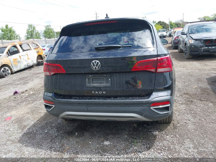 2024 Volkswagen Taos Se VIN: 3VVEX7B28RM039939 Lot: 12023684