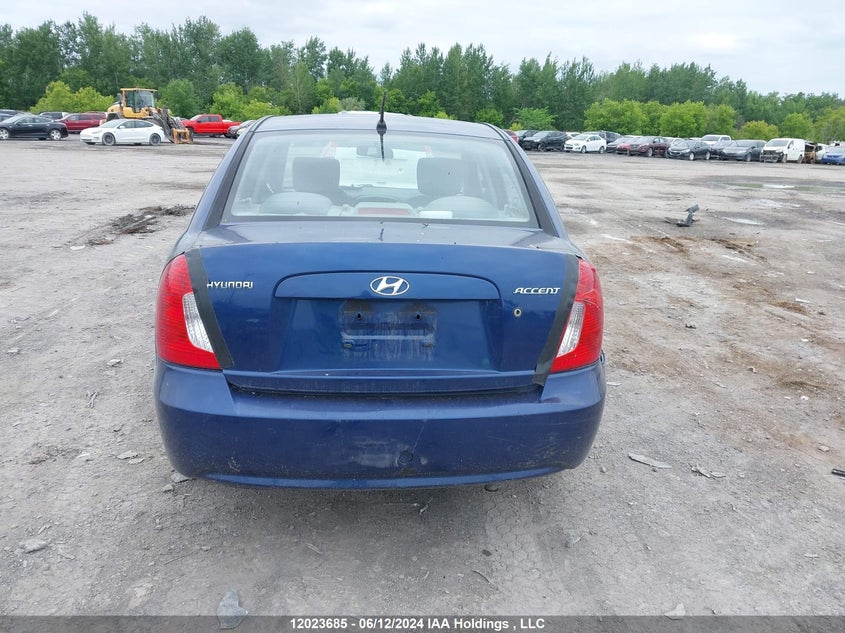 2010 Hyundai Accent VIN: KMHCN4BC5AU390810 Lot: 12023685