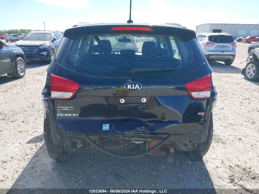 2016 Kia Rondo VIN: KNAHT8A34G7163654 Lot: 12023694