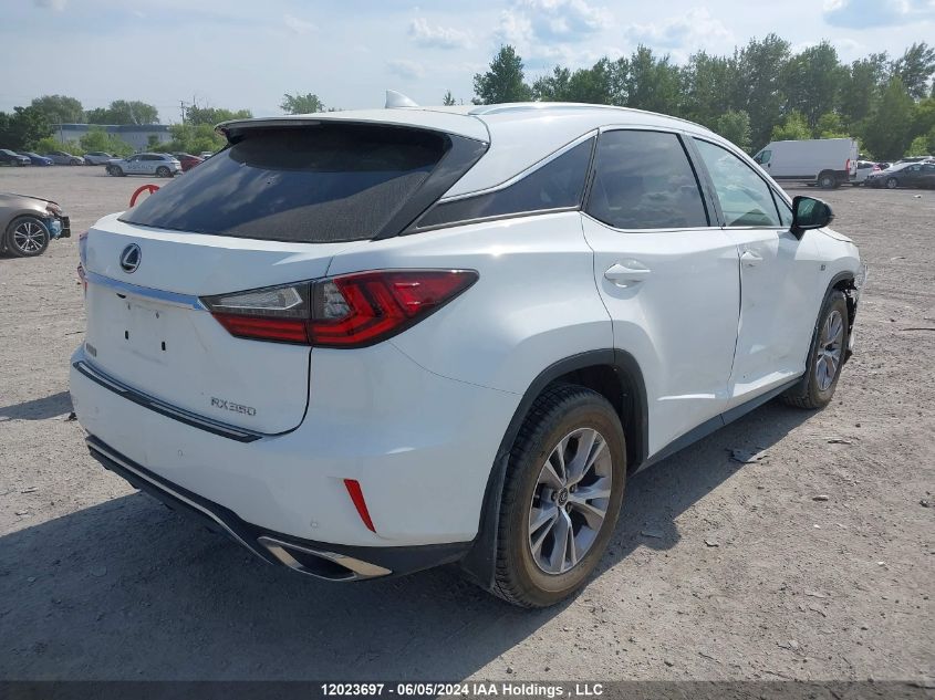 2017 Lexus Rx 350/Base/F Sport VIN: 2T2BZMCA4HC100948 Lot: 12023697