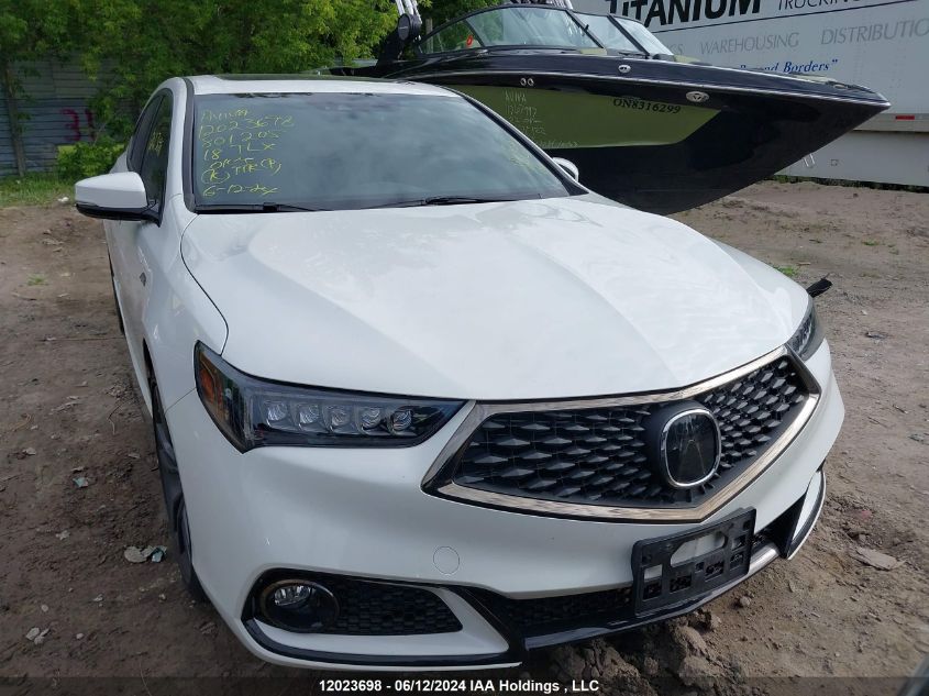 2018 Acura Tlx VIN: 19UUB1F68JA801205 Lot: 12023698