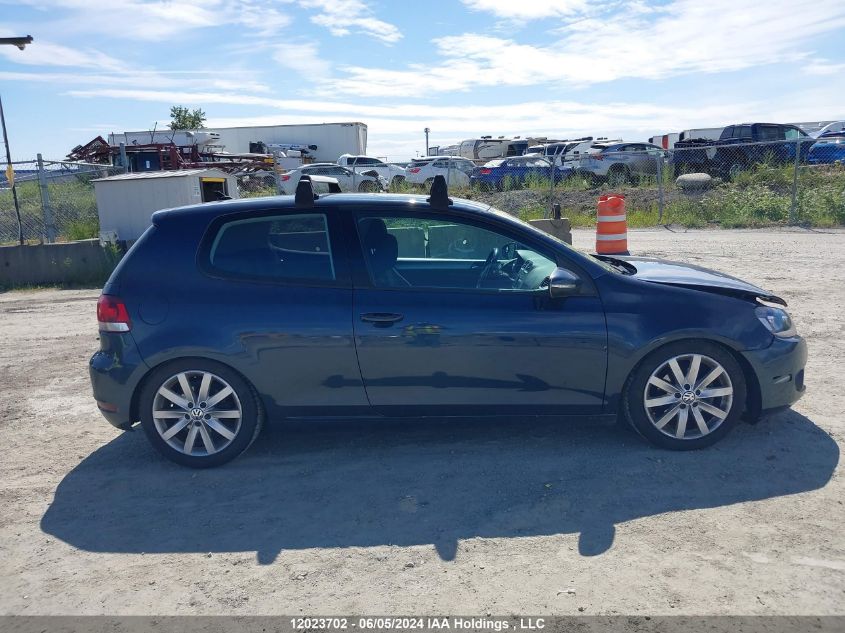 2010 Volkswagen Golf VIN: WVWAA7AJ8AW275695 Lot: 12023702