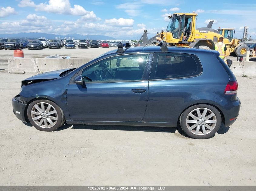 2010 Volkswagen Golf VIN: WVWAA7AJ8AW275695 Lot: 12023702