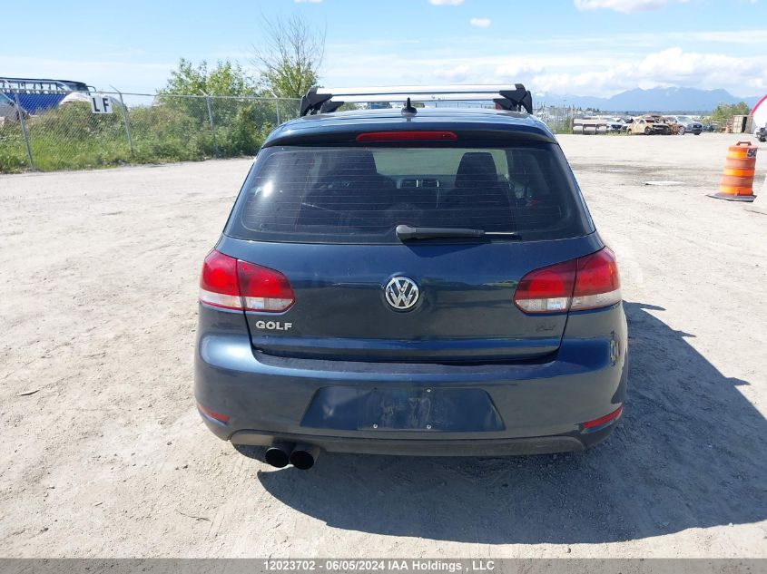 2010 Volkswagen Golf VIN: WVWAA7AJ8AW275695 Lot: 12023702