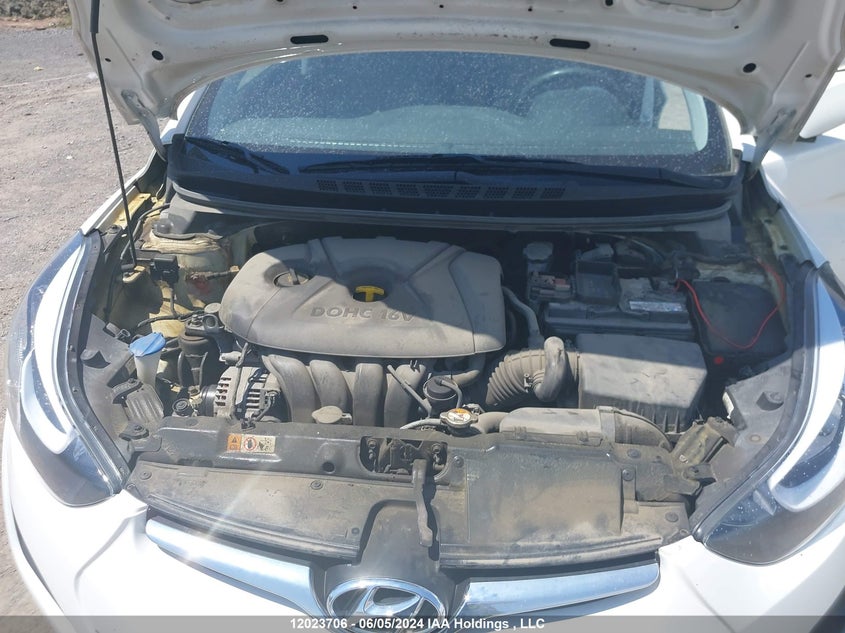 2014 Hyundai Elantra VIN: 5NPDH4AE1EH480233 Lot: 12023706