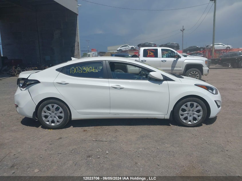 2014 Hyundai Elantra VIN: 5NPDH4AE1EH480233 Lot: 12023706