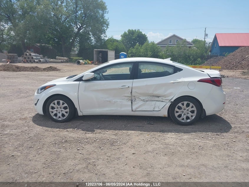 2014 Hyundai Elantra VIN: 5NPDH4AE1EH480233 Lot: 12023706