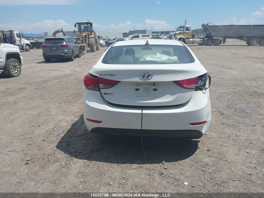 2014 Hyundai Elantra VIN: 5NPDH4AE1EH480233 Lot: 12023706