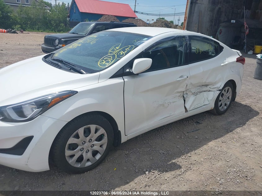 2014 Hyundai Elantra VIN: 5NPDH4AE1EH480233 Lot: 12023706