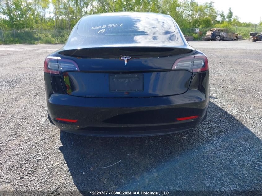 2019 Tesla Model 3 VIN: 5YJ3E1EA5KF323812 Lot: 12023707