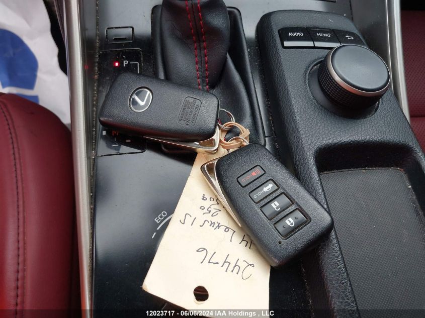 2014 Lexus Is 250 VIN: JTHBF1D23E5010779 Lot: 12023717