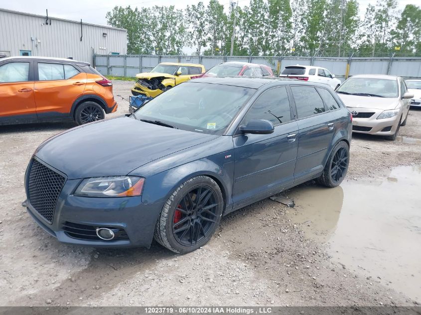 2012 Audi A3 VIN: WAUMFCFMXCA116054 Lot: 12023719