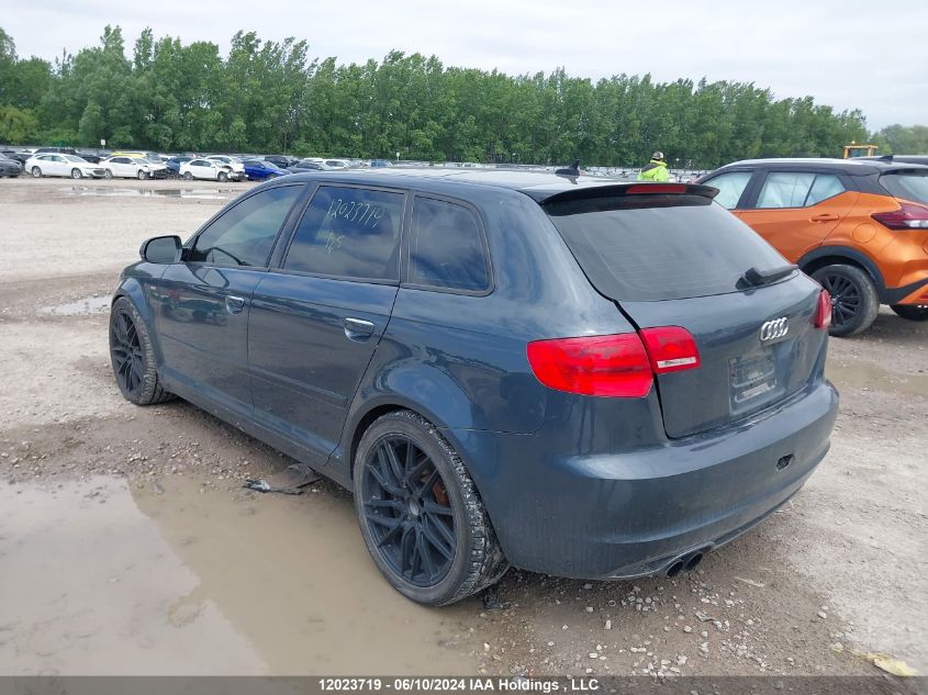 2012 Audi A3 VIN: WAUMFCFMXCA116054 Lot: 12023719