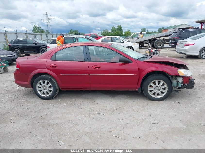 2004 Chrysler Sebring Lxi VIN: 1C3EL56RX4N247832 Lot: 12023735