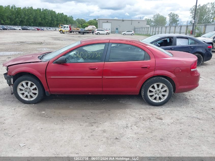 2004 Chrysler Sebring Lxi VIN: 1C3EL56RX4N247832 Lot: 12023735