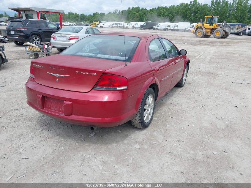 2004 Chrysler Sebring Lxi VIN: 1C3EL56RX4N247832 Lot: 12023735