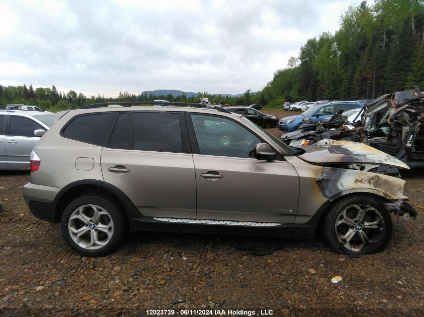 2010 BMW X3 VIN: WBXPC9C45AWJ34481 Lot: 12023739