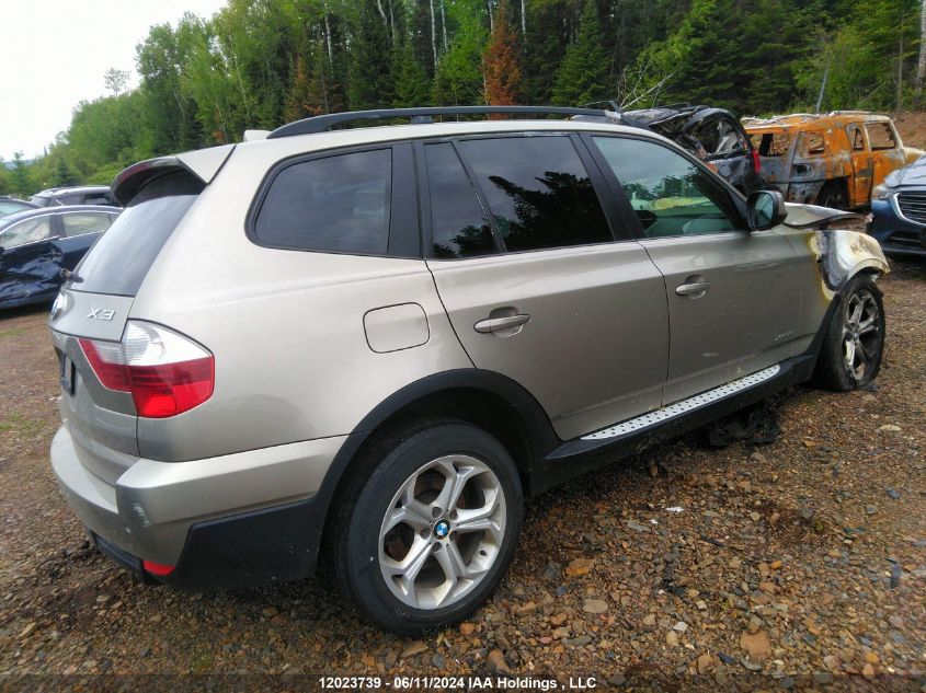 2010 BMW X3 VIN: WBXPC9C45AWJ34481 Lot: 12023739