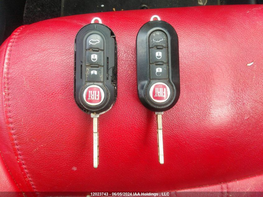 2013 Fiat 500 Sport VIN: 3C3CFFBR8DT522883 Lot: 12023743