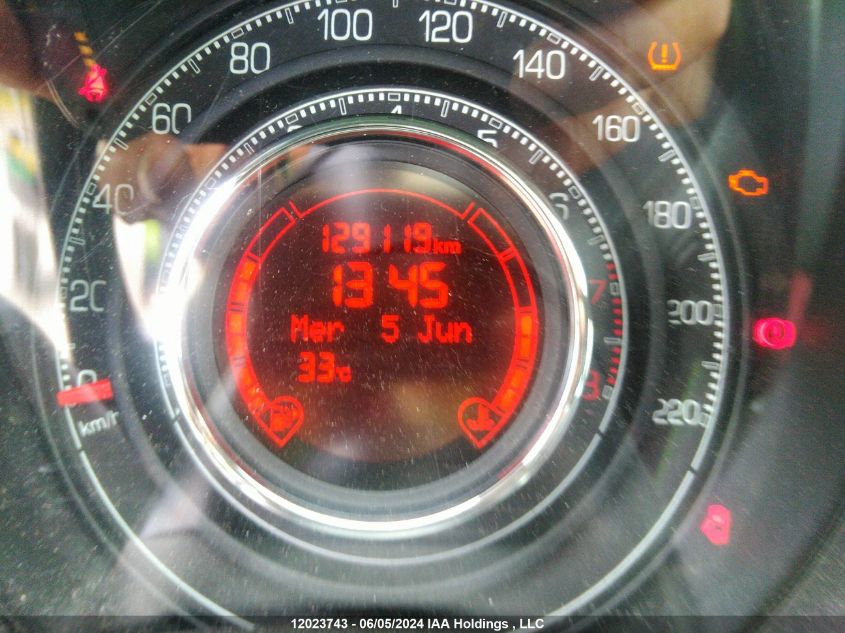 2013 Fiat 500 Sport VIN: 3C3CFFBR8DT522883 Lot: 12023743