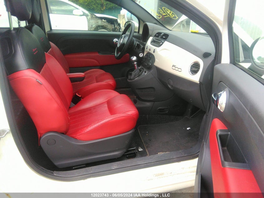 2013 Fiat 500 Sport VIN: 3C3CFFBR8DT522883 Lot: 12023743