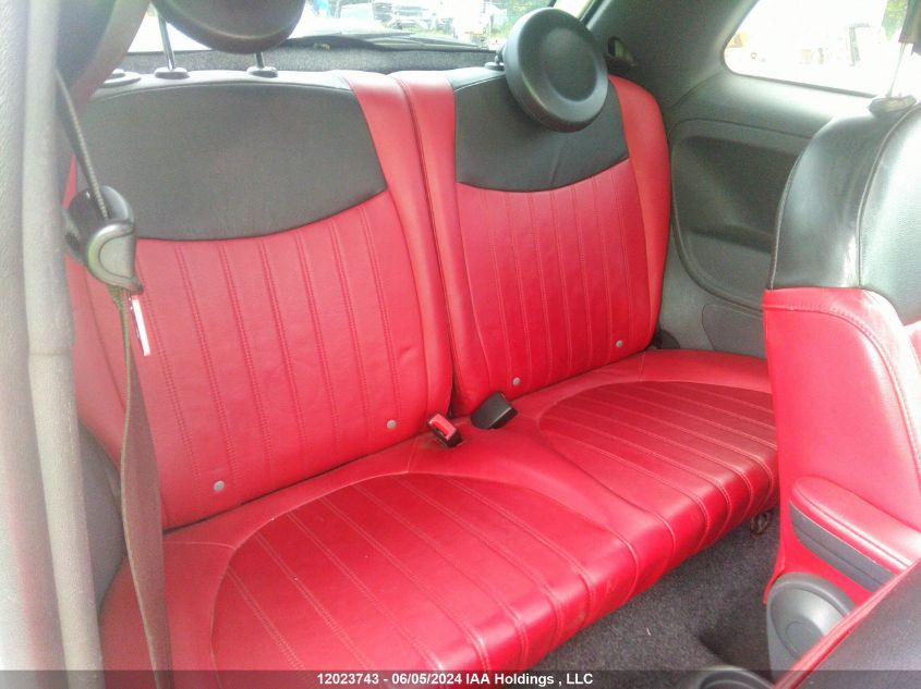 2013 Fiat 500 Sport VIN: 3C3CFFBR8DT522883 Lot: 12023743