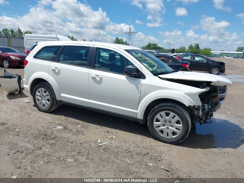 2017 Dodge Journey Cvp/Se VIN: 3C4PDCAB3HT584655 Lot: 12023749