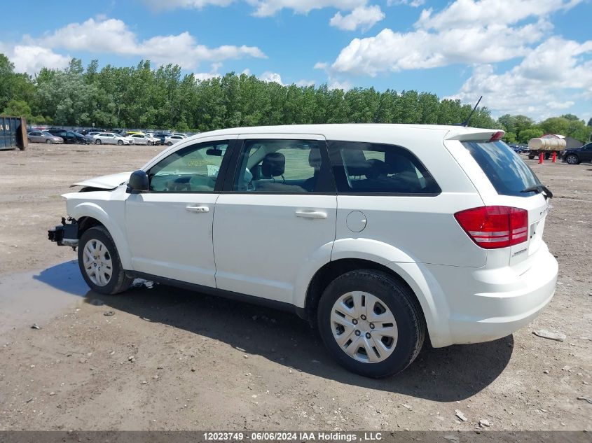 2017 Dodge Journey Cvp/Se VIN: 3C4PDCAB3HT584655 Lot: 12023749