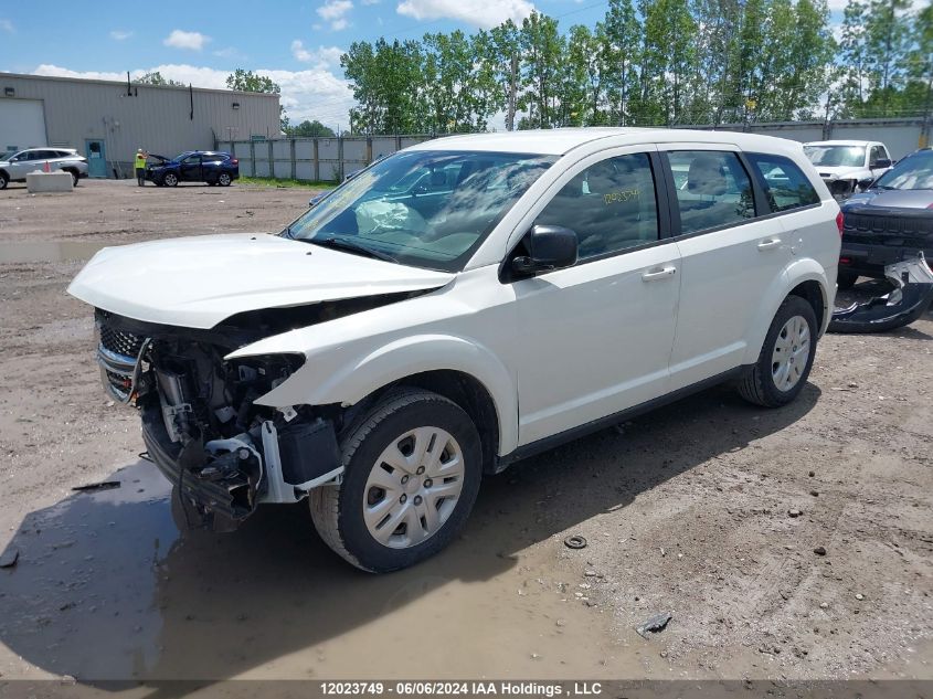 2017 Dodge Journey Cvp/Se VIN: 3C4PDCAB3HT584655 Lot: 12023749