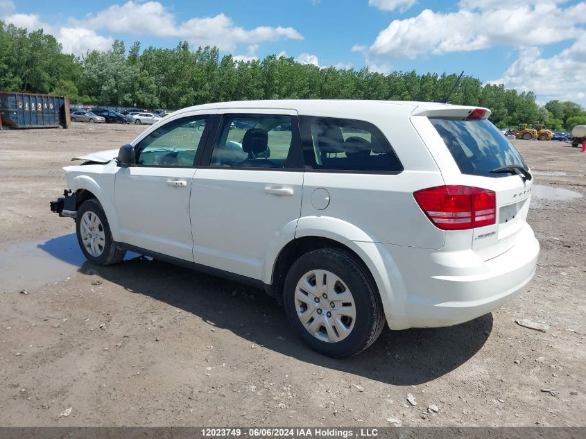 2017 Dodge Journey Cvp/Se VIN: 3C4PDCAB3HT584655 Lot: 12023749