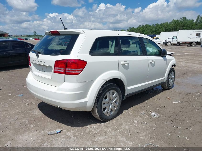 2017 Dodge Journey Cvp/Se VIN: 3C4PDCAB3HT584655 Lot: 12023749