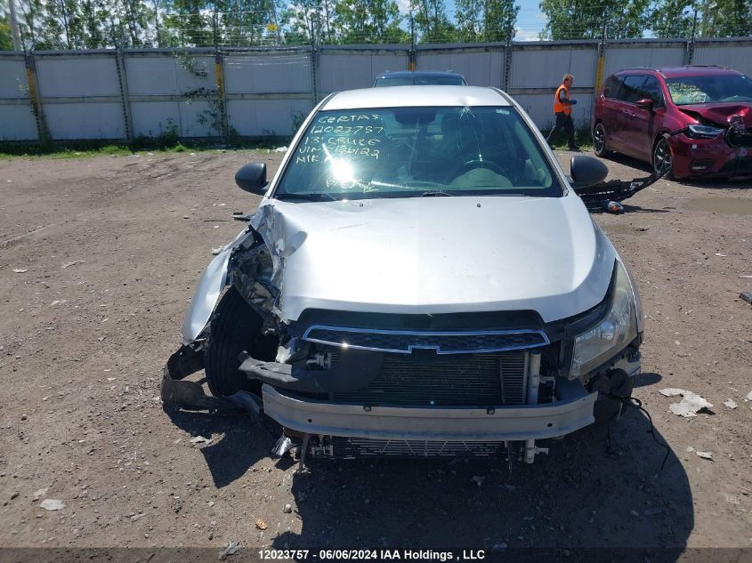 2013 Chevrolet Cruze VIN: 1G1PL5SH1D7126122 Lot: 12023757