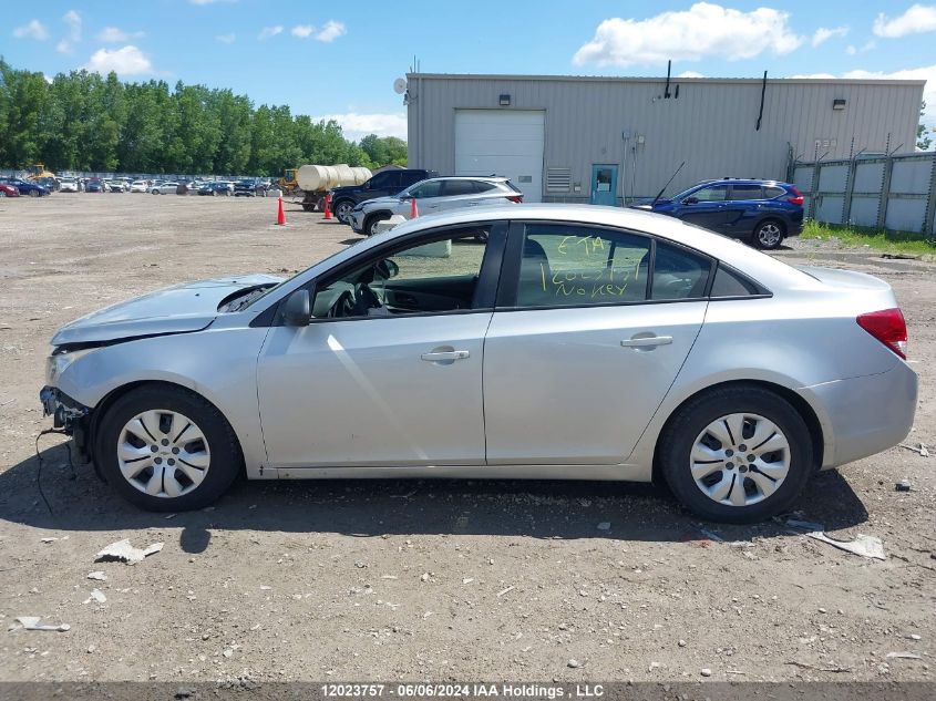 2013 Chevrolet Cruze VIN: 1G1PL5SH1D7126122 Lot: 12023757
