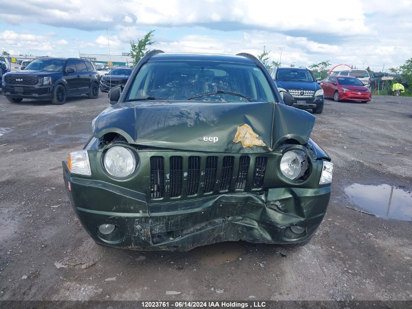 2007 Jeep Compass Sport/North VIN: 1J8FF47W77D278982 Lot: 12023761