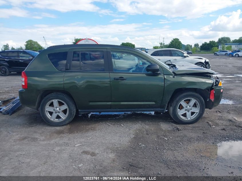 2007 Jeep Compass Sport/North VIN: 1J8FF47W77D278982 Lot: 12023761