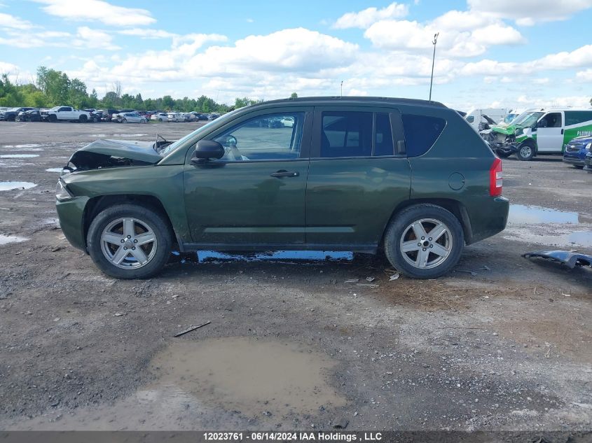 2007 Jeep Compass Sport/North VIN: 1J8FF47W77D278982 Lot: 12023761