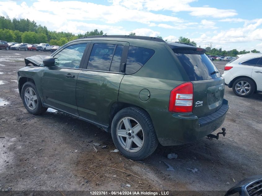 2007 Jeep Compass Sport/North VIN: 1J8FF47W77D278982 Lot: 12023761