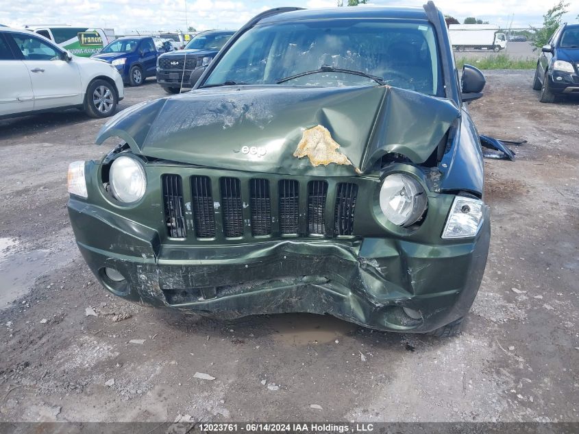 2007 Jeep Compass Sport/North VIN: 1J8FF47W77D278982 Lot: 12023761