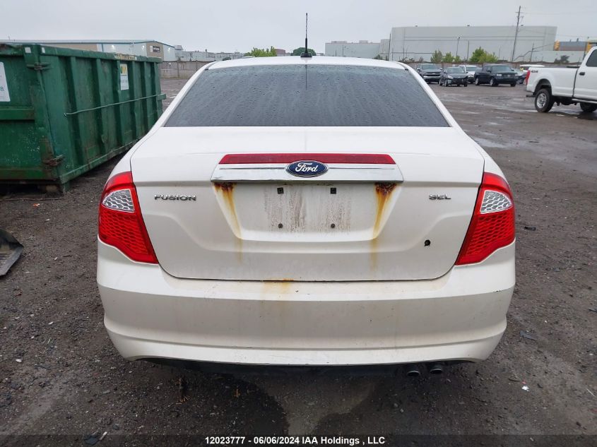 2011 Ford Fusion Sel VIN: 3FAHP0JA4BR118258 Lot: 12023777