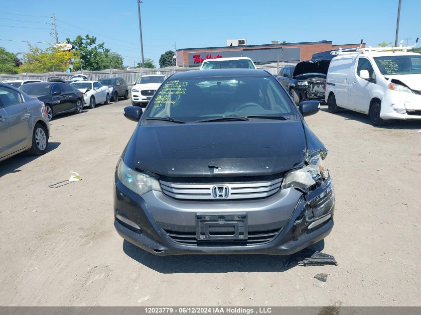 2010 Honda Insight VIN: JHMZE2H78AS802080 Lot: 12023779