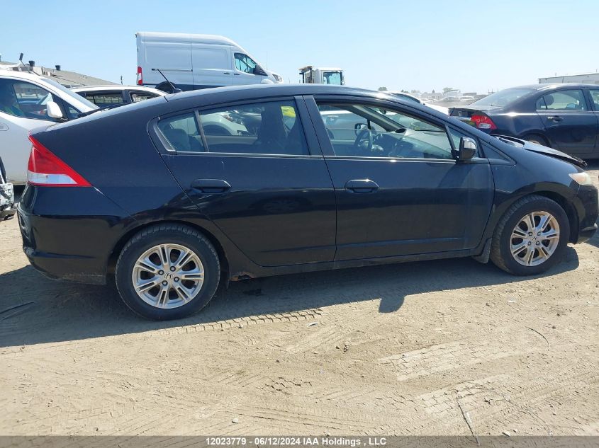 2010 Honda Insight VIN: JHMZE2H78AS802080 Lot: 12023779