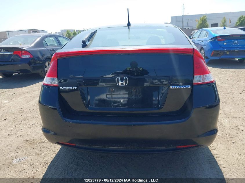 2010 Honda Insight VIN: JHMZE2H78AS802080 Lot: 12023779