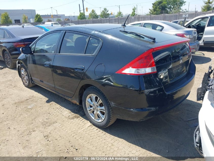 2010 Honda Insight VIN: JHMZE2H78AS802080 Lot: 12023779