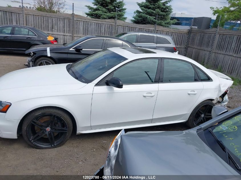 2013 Audi S4 Premium VIN: WAUFGCFL3DA209531 Lot: 12023780