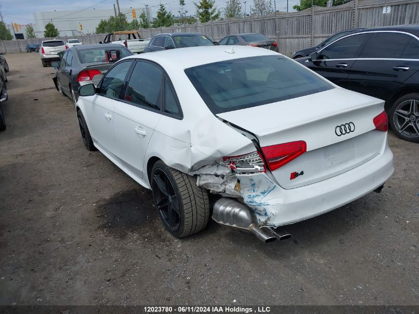 2013 Audi S4 Premium VIN: WAUFGCFL3DA209531 Lot: 12023780