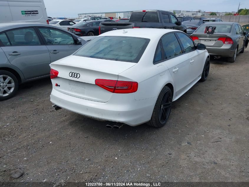 2013 Audi S4 Premium VIN: WAUFGCFL3DA209531 Lot: 12023780