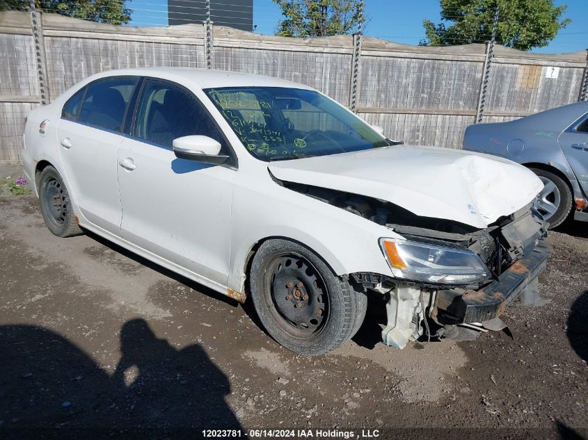 2012 Volkswagen Jetta Sedan VIN: 3VWDX7AJ0CM341541 Lot: 12023781