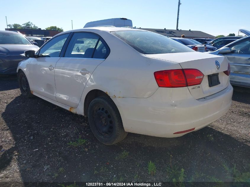 2012 Volkswagen Jetta Sedan VIN: 3VWDX7AJ0CM341541 Lot: 12023781