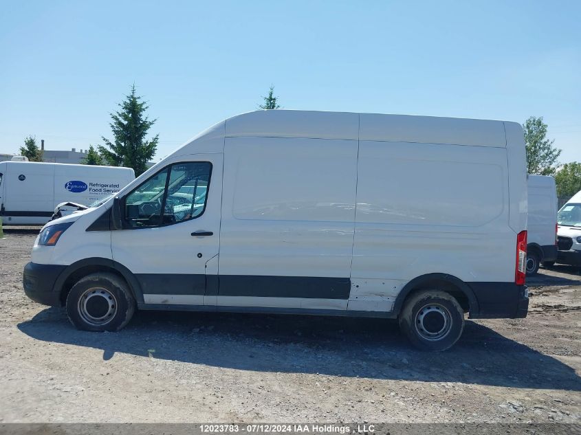 2022 Ford Transit T-250 VIN: 1FTBR1X85NKA80536 Lot: 12023783