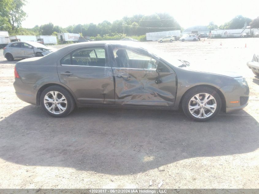 2012 Ford Fusion Se VIN: 3FAHP0HA3CR308222 Lot: 12023817